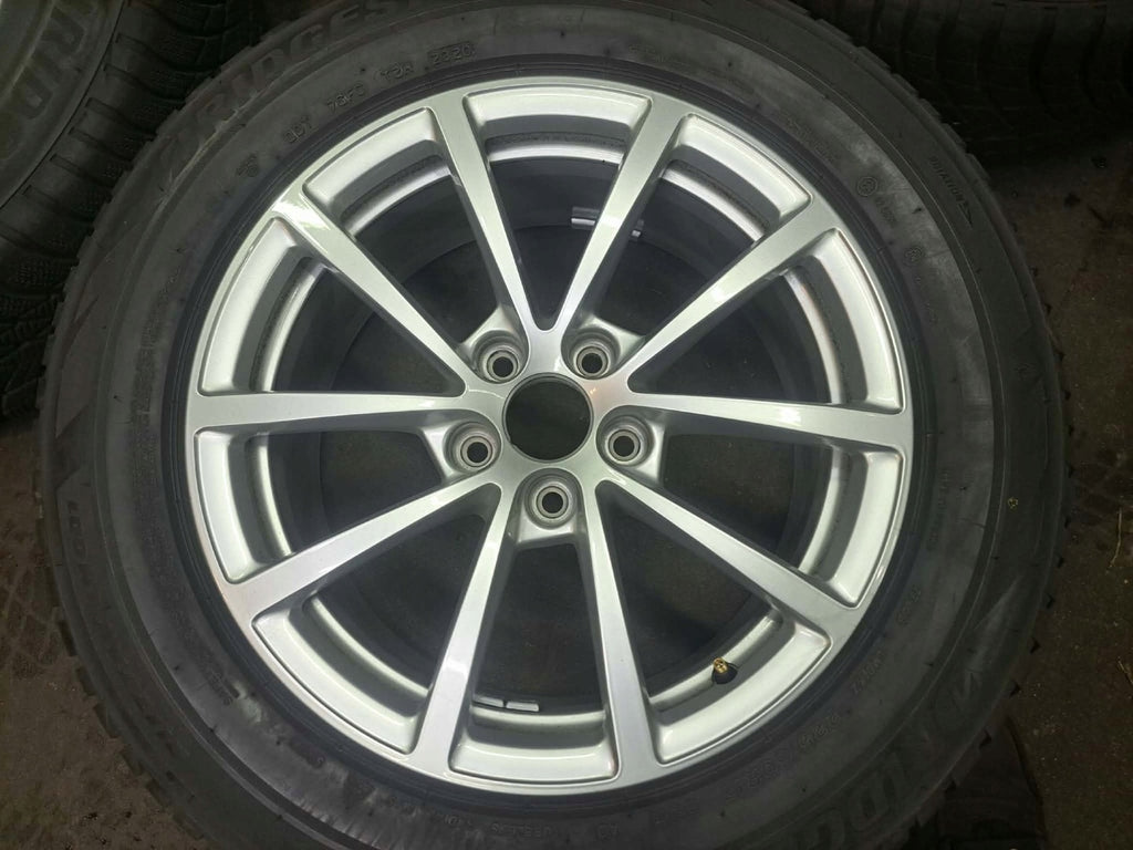 4x Alufelge 17 Zoll 7.5" 5x112 36ET Glanz Silber 4K0601025 Audi A4 A3 I FEL2874178993zd