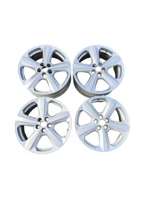 1x Alufelge 18 Zoll 7.5" 5x108 55ET Glanz Silber 80A601025AR Ford Galaxy I Kuga FEL5655281618vg