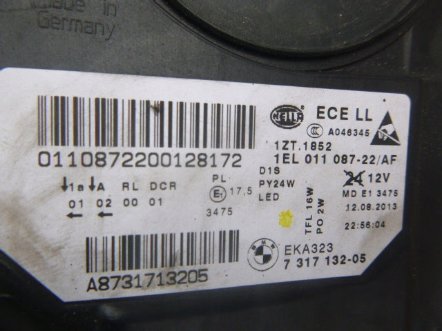 Frontscheinwerfer BMW 5 F11 F10 7317132-05 Xenon Rechts Scheinwerfer Headlight