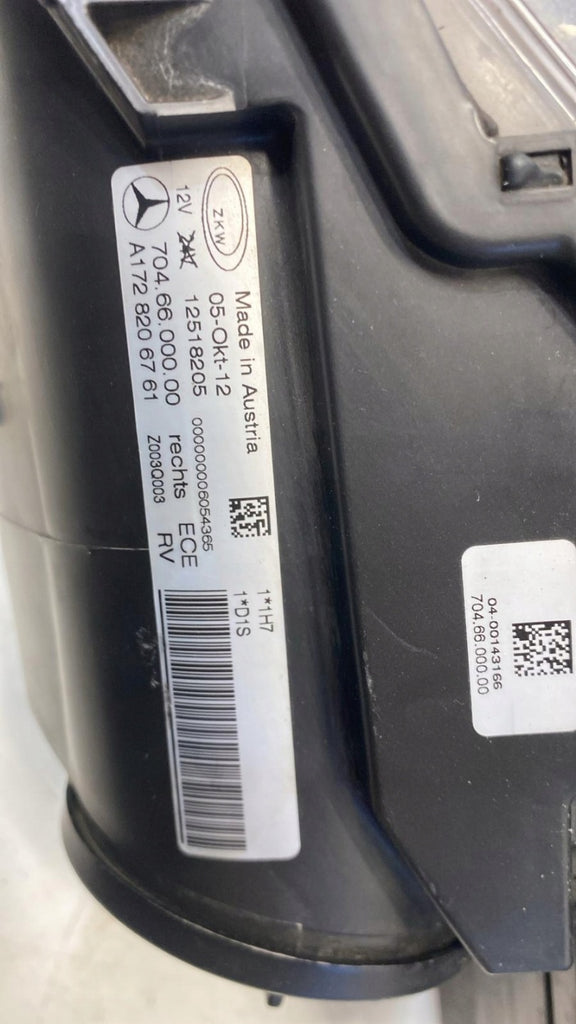Frontscheinwerfer Mercedes-Benz Slk A1728206761 Rechts Scheinwerfer Headlight SCH3004232079yl