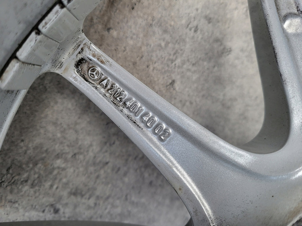 1x Alufelge 17 Zoll 7.5" 5x112 A2124014002 Mercedes-Benz W212 Rim Wheel