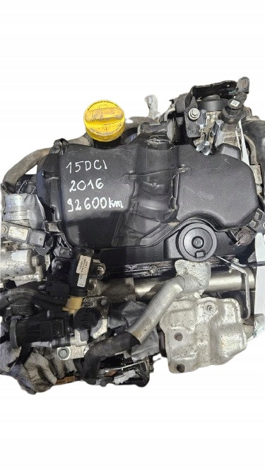 Motor Dacia Renault I K9KE628 1.5 DCI 90PS 66kW 92TKm 2016 Diesel Komplett MOT2598882164gr