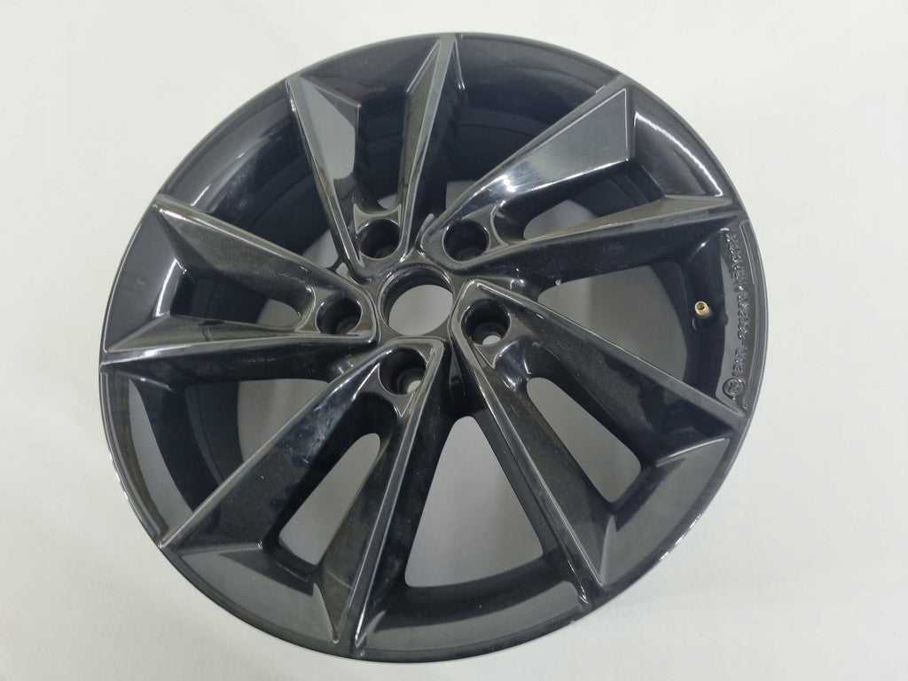 1x Alufelge 17 Zoll 6.5" 5x112 38ET Glanz Schwarz DK65738 Skoda I Rim Wheel FEL2950881892ek