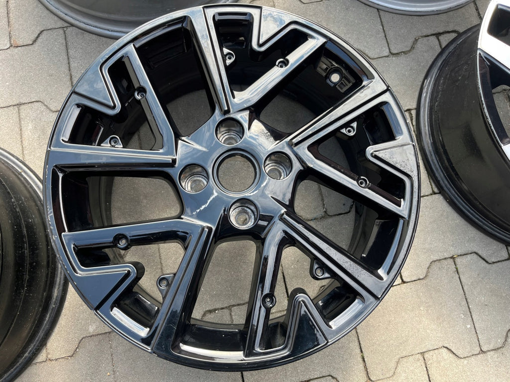 1x Alufelge 17 Zoll 7.0" 4x108 32ET Glanz Opel Corsa F Rim Wheel FEL1548437882ri
