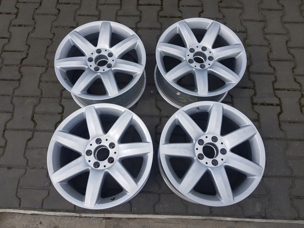 4x Alufelge 17 Zoll 8.5" 5x112 35ET Matt Silber A2304010902 Mercedes-Benz Sl FEL5721617314fj