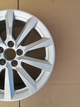 Load image into Gallery viewer, 1x Alufelge 16 Zoll 6.5&quot; 5x100 40ET Glanz Silber 82A601025C Audi A1 Rim Wheel