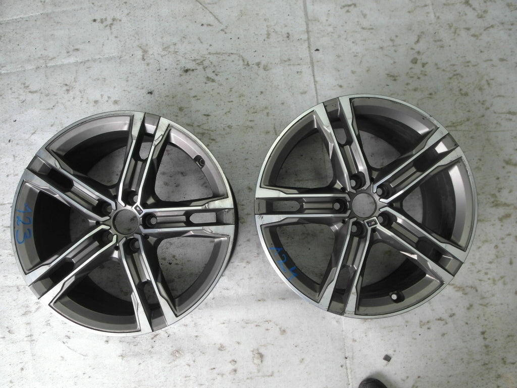 1x Alufelge 18 Zoll 8.0" 5x112 54ET Glanz 8053524 BMW 1 Mg Rim Wheel FEL7853418169eq