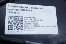 Load image into Gallery viewer, Frontscheinwerfer BMW X5 F15 F85 F96 7317101 7290153 Xenon Rechts oder Links SCH8455580903lj