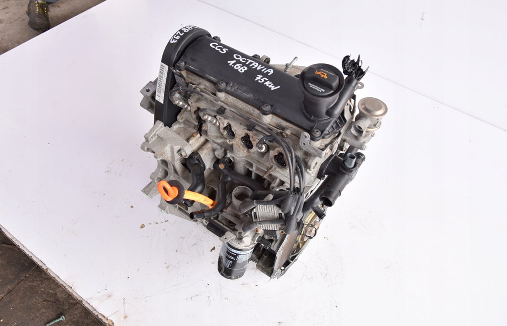 Motor VW Golf V II CCS CCSA 1.6 102PS 75kW 2008 Benzin Engine Unkomplett