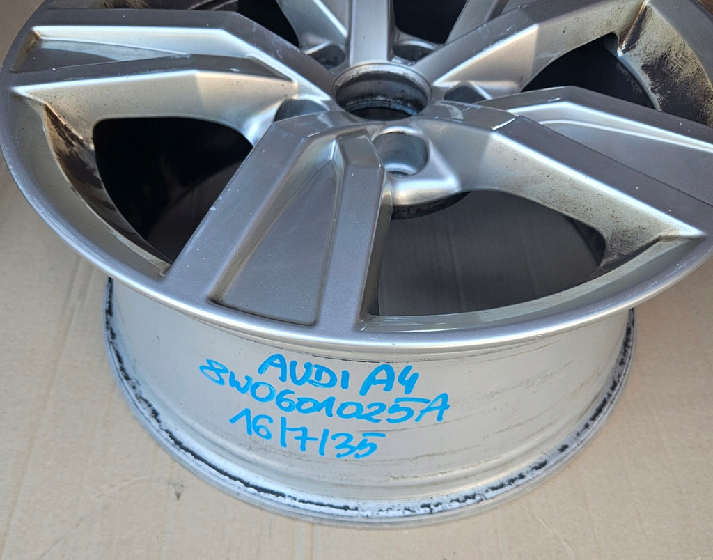 1x Alufelge 16 Zoll 7.0" 5x112 35ET Glanz Silber 8W0601025A Audi A4 B9 Rim Wheel FEL2749327871nw