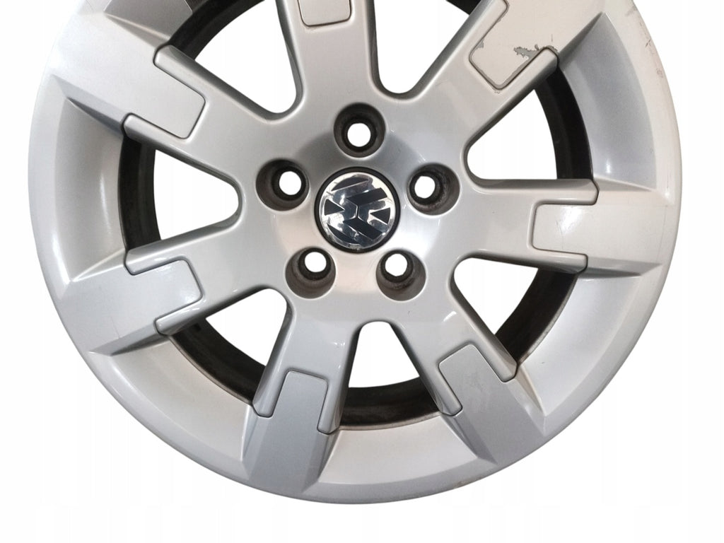 1x Alufelge 15 Zoll 5.5" 5x100 Glanz Silber VW Polo Rim Wheel FEL2487059028pj