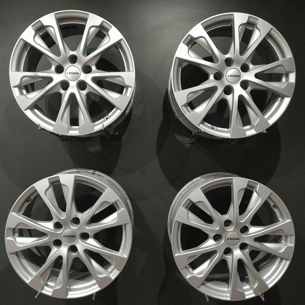 4x Alufelge 17 Zoll 7.5" 5x112 27ET Glanz Silber BMW 5 G31 G30 3 G20 Rim Wheel FEL9777993517gi