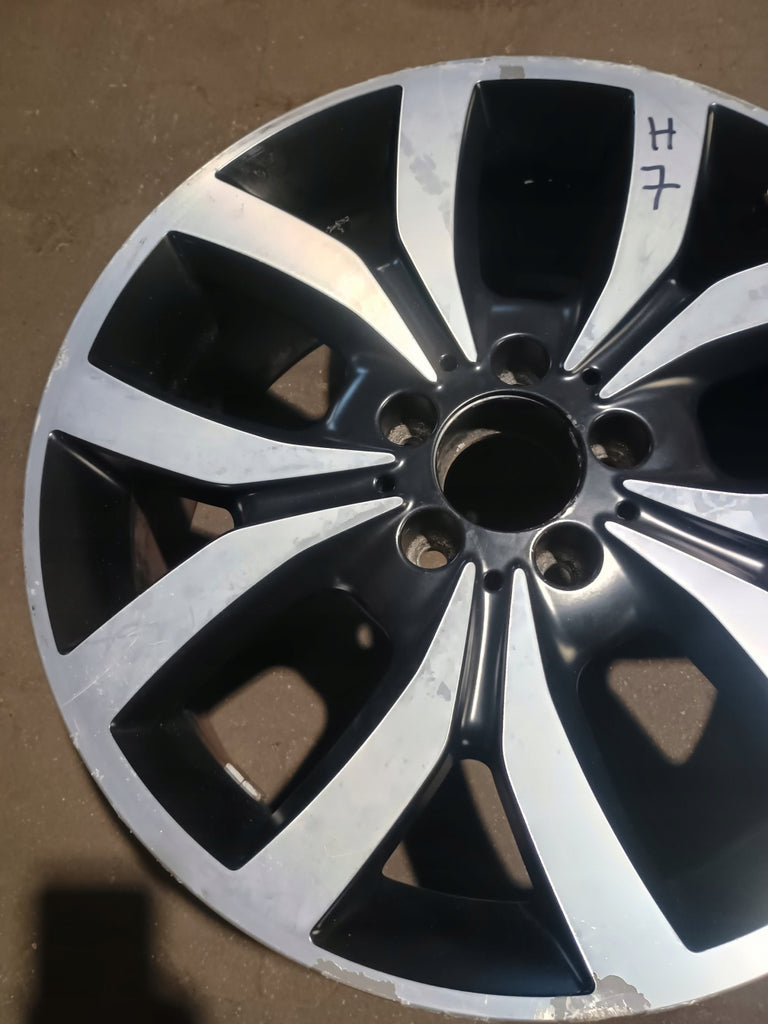 1x Alufelge 18 Zoll 7.5" 5x112 52ET Glanz Schwarz A2464012102 Mercedes-Benz W246 FEL6743884781qw