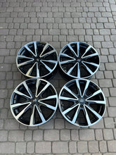 Laden Sie das Bild in den Galerie-Viewer, 4x Alufelge 18 Zoll 7.5" 5x108 52 5ET Glanz Schwarz GJ5C-1007-P1A Ford Kuga I FEL4752399759un