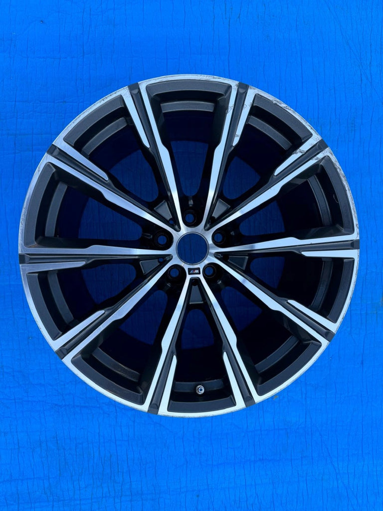 1x Alufelge 20 Zoll 10.5" 5x112 40ET Glanz Graphit 8071997 BMW G05 G06 Mg FEL2556909121ct