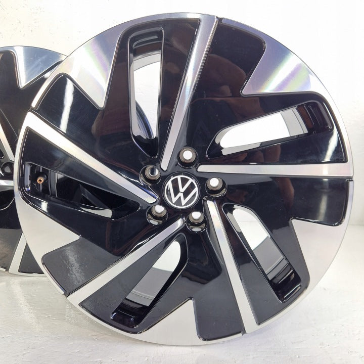 4x Alufelge 19 Zoll 8.0" 5x112 45ET Glanz Schwarz 14B601025C VW I Rim Wheel FEL4155372375sm