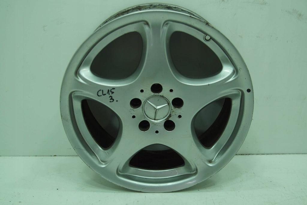 1x Alufelge 18 Zoll 8.0" 5x112 44ET Glanz Silber A2204010302 Mercedes-Benz W220 FEL2282028644il