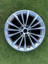 Load image into Gallery viewer, 1x Alufelge 19 Zoll 9.0" 5x112 44ET Glanz Silber 6874438 BMW 5 Rim Wheel FEL3691151948ri