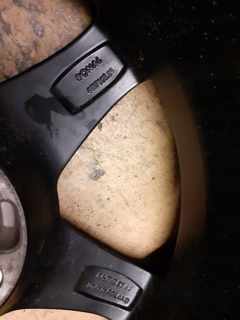 1x Alufelge 17 Zoll 8.0" 5x108 42ET 0121327016 Rim Wheel