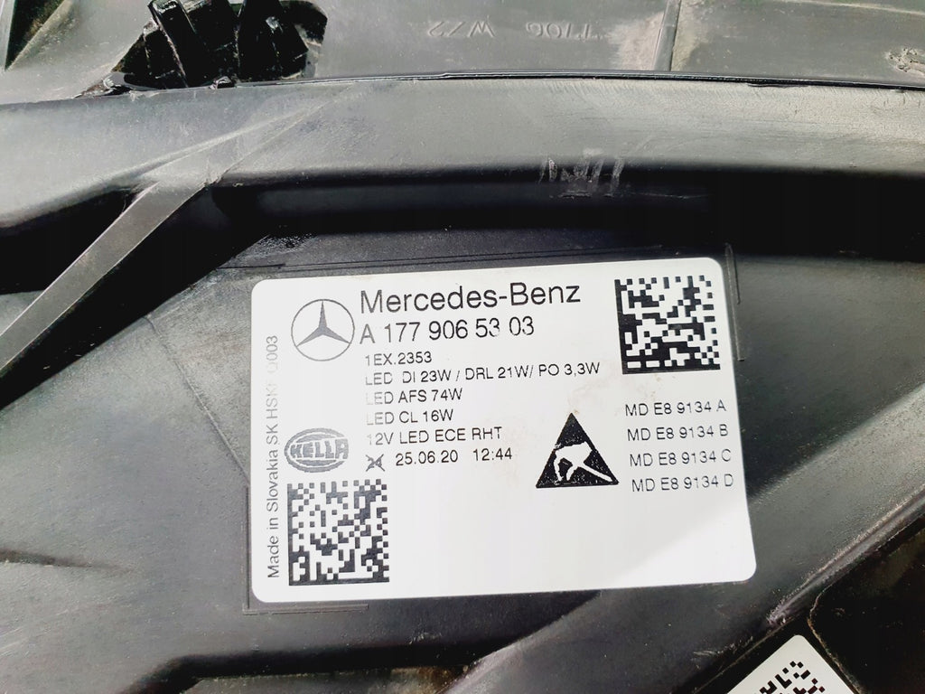 Frontscheinwerfer Mercedes-Benz A1779065303 Full LED Links Headlight SCH6492655193ql