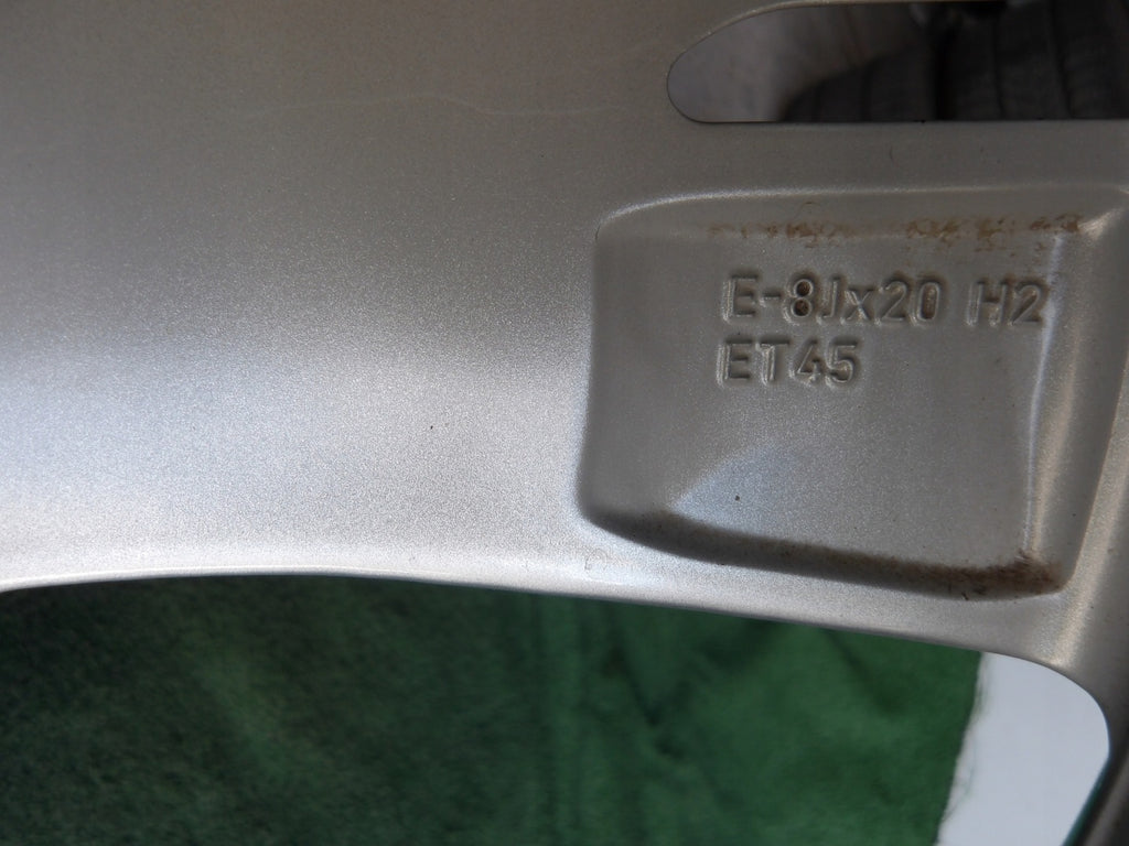 1x Alufelge 20 Zoll 8.0" 5x112 45ET Glanz Silber 89A601025D Audi E-Tron E Tron FEL3410574342ad