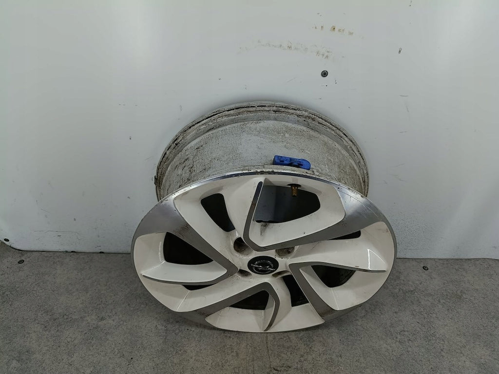 1x Alufelge 16 Zoll 6.5" 4x100 5XJ16ET40 Opel Corsa E Rim Wheel FEL7742157323uv