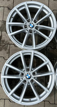 Load image into Gallery viewer, 4x Alufelge 17 Zoll 7.5" 5x112 27ET Glanz Silber BMW G31 G30 Rim Wheel FEL6256012178la