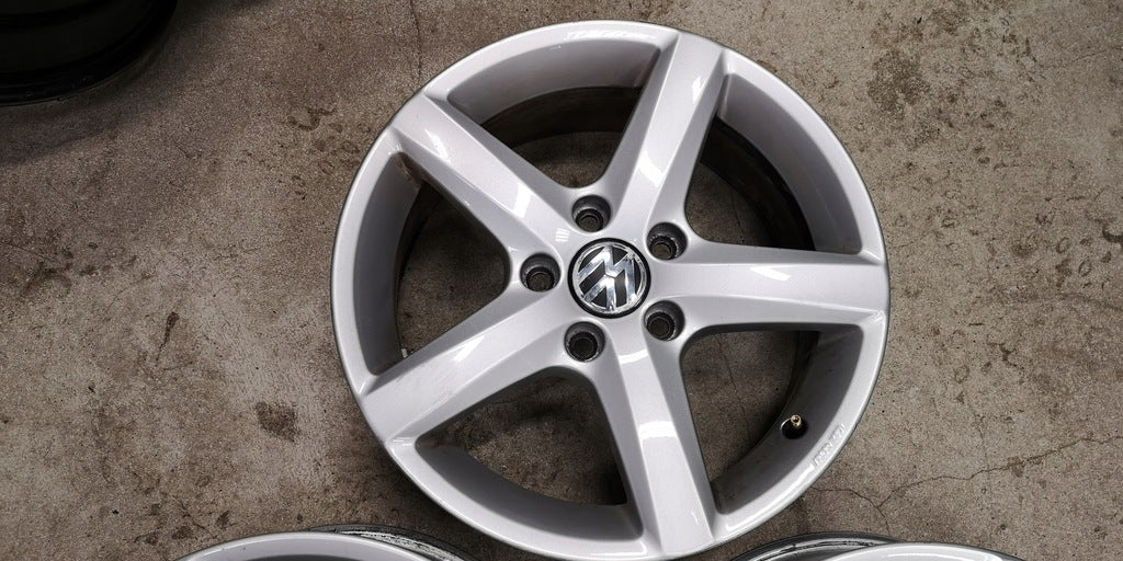 1x Alufelge 16 Zoll 6.5" 5x112 42ET 3AA071496 VW Passat Rim Wheel FEL2470833758eu