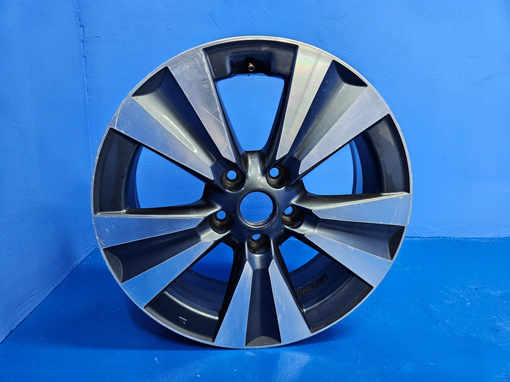1x Alufelge 17 Zoll 6.5" 5x114.3 45ET Glanz Grau 3NA3A Mg Pulsar Rim Wheel FEL5096704696rh