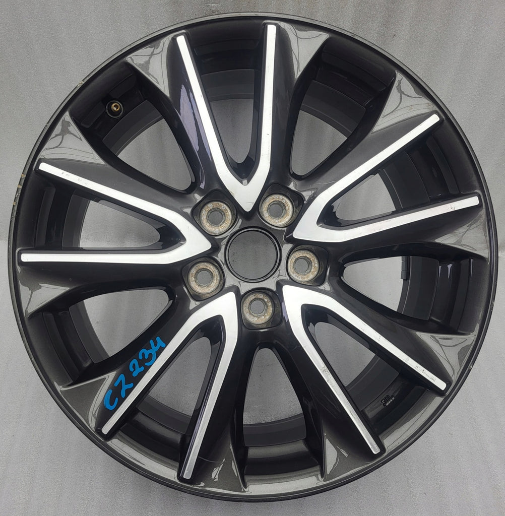 1x Alufelge 18 Zoll 7.0" 5x114.3 50ET Glanz Graphit 9965277080 Mazda Cx3 Cx-3 Mg FEL4223316125gh