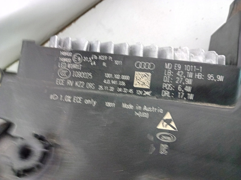 Frontscheinwerfer Audi E Tron Gt 4J3941036 Full LED Rechts Headlight SCH2159085783mi