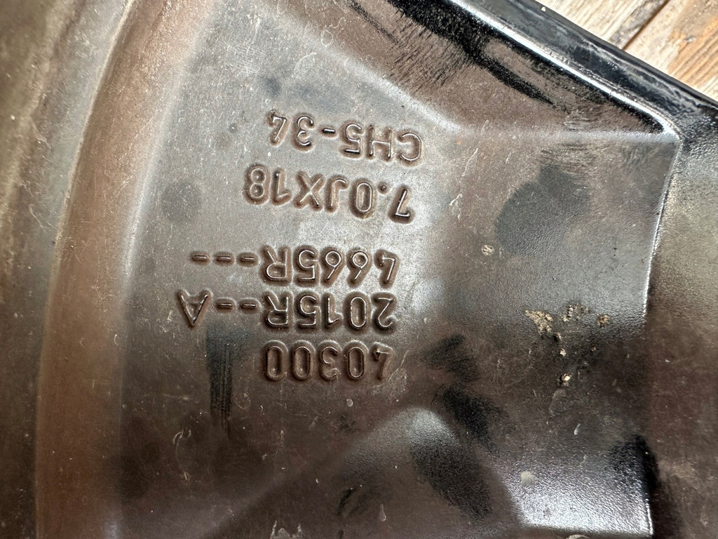 1x Alufelge 18 Zoll 7.0" 5x114.3 34ET 403002015R Renault Megane E-Tech Rim Wheel FEL4253188184qc