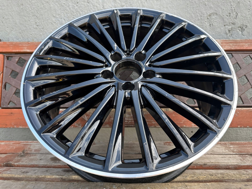 1x Alufelge 19 Zoll 7.5" 5x112 49ET Glanz Schwarz A1774014200 Mercedes-Benz W177 FEL4546580662ks