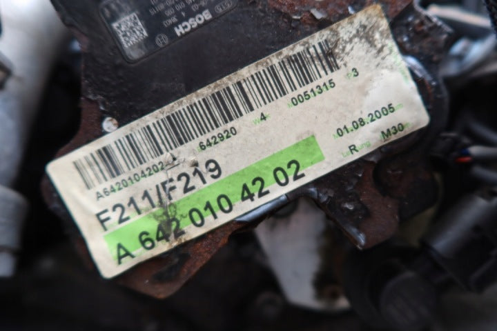 Motor Mercedes-Benz W211 642920 3.2 CDI 190TKm Diesel Engine Komplett MOT6972162109gv