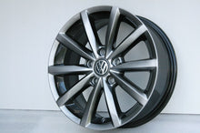 Load image into Gallery viewer, 4x Alufelge 16 Zoll 6.5" 5x112 Glanz 5G0601025BQ VW Passat Beetle Touran Jetta FEL3714780751td