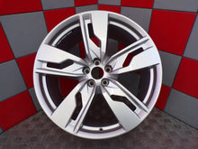 Laden Sie das Bild in den Galerie-Viewer, 1x Alufelge 21 Zoll 9.5&quot; 5x112 31ET Glanz Silber 4M0601025K Audi Q7 Rim Wheel