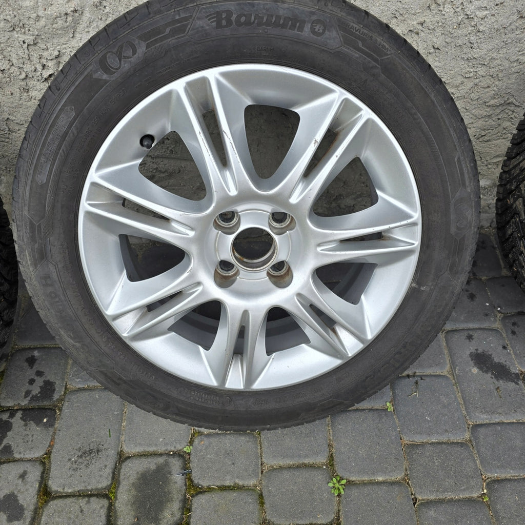 1x Alufelge 16 Zoll 6.0" 4x108 40ET Opel Corsa D Rim Wheel FEL7102181196lg