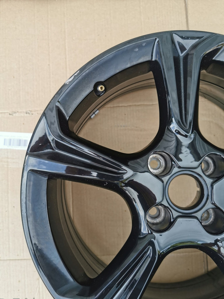 1x Alufelge 17 Zoll 7.0" 4x108 38ET Glanz Schwarz Opel Corsa F Rim Wheel FEL7665257055hk