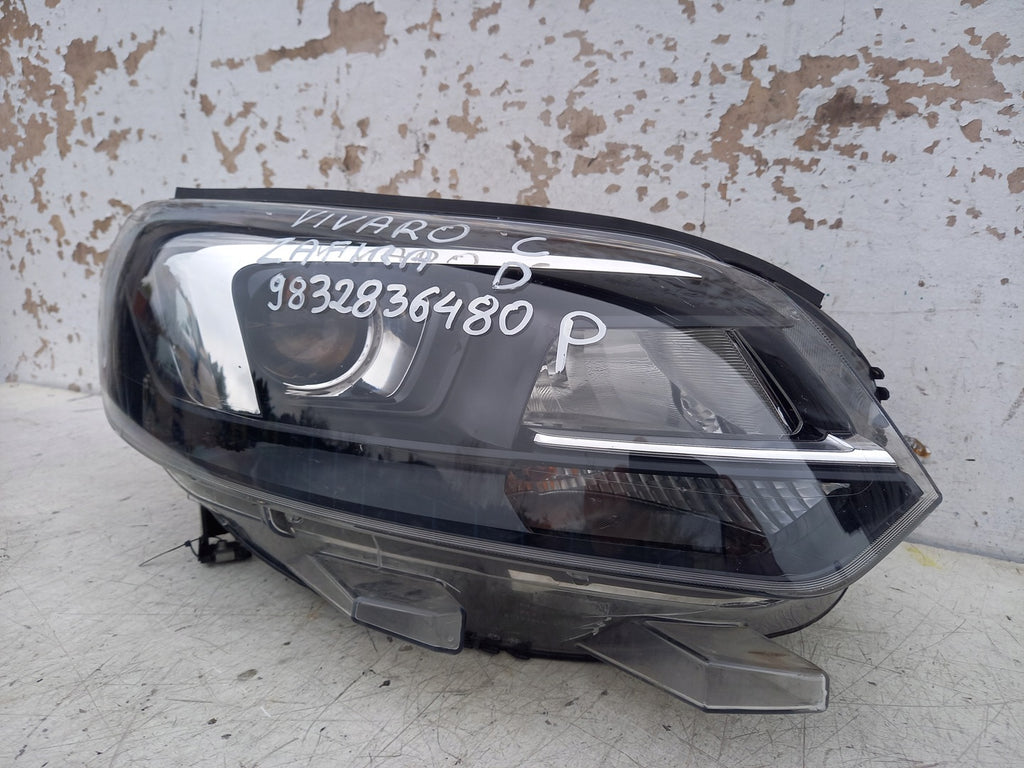 Frontscheinwerfer Opel Zafira Vivaro C 9832836480 Xenon Rechts Headlight SCH3820937218sl