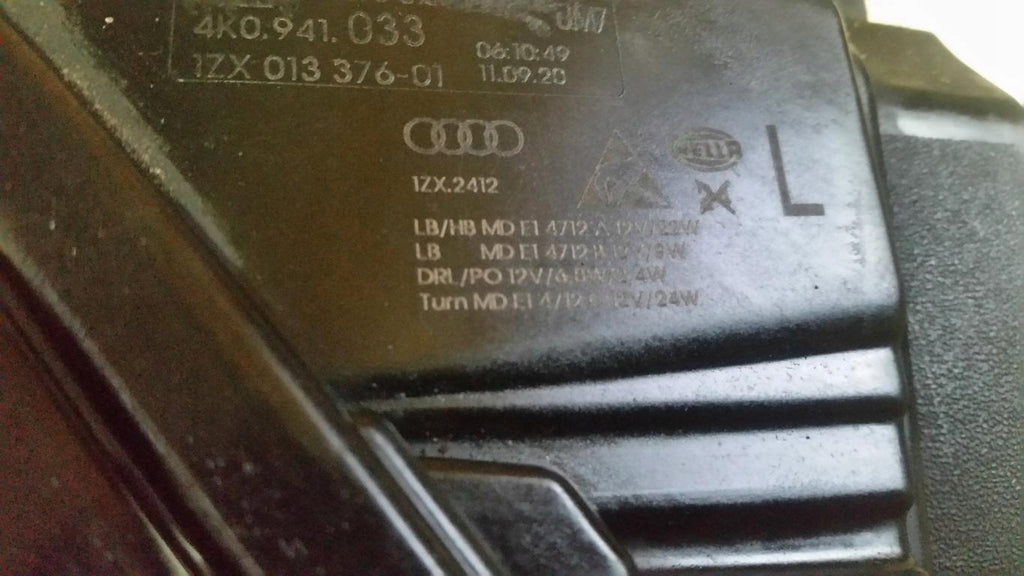 Frontscheinwerfer Audi A6 C8 4K0941033 LED Links Scheinwerfer Headlight