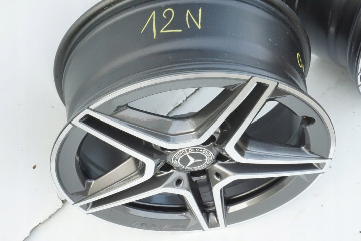 4x Alufelge 18 Zoll 7.5" 5x112 44ET A2054019500 Mercedes-Benz W205 Rim Wheel FEL6880138328yb