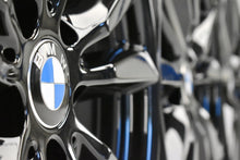 Load image into Gallery viewer, 4x Alufelge 18 Zoll 8.5" 5x120 46ET Glanz Schwarz 6853952 BMW X5 F15 Rim Wheel FEL7079627162gr
