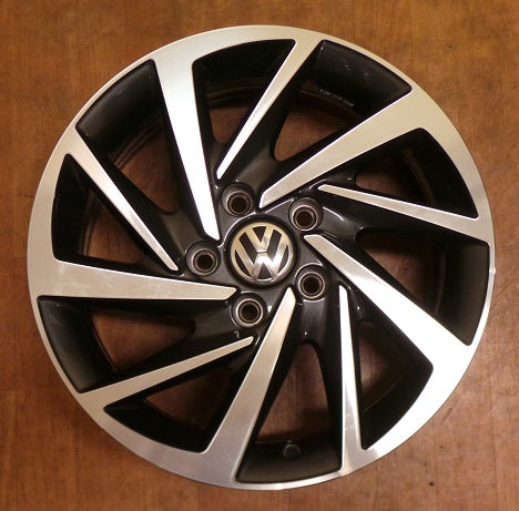 1x Alufelge 16 Zoll 6.5" 5x112 46ET Glanz Graphit 5G0601025DM Mg Golf Vii FEL3726368075qz