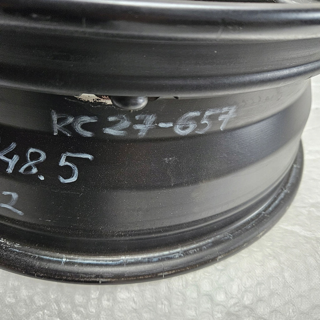 1x Alufelge 17 Zoll 6.5" 5x112 48 5ET Glanz Schwarz RC27-657 Audi Rim Wheel FEL4926853415tn