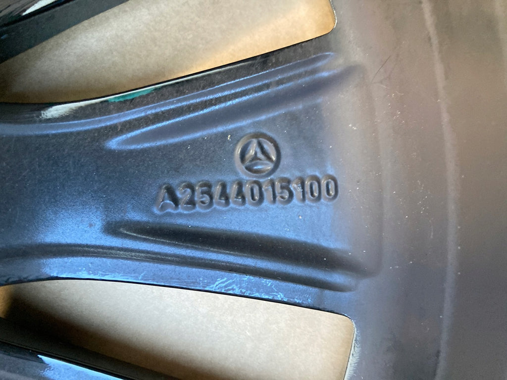 1x Alufelge 18 Zoll 8.0" 5x112 32ET Glanz Schwarz A2544015100 Mercedes-Benz Glc FEL1536303964ri