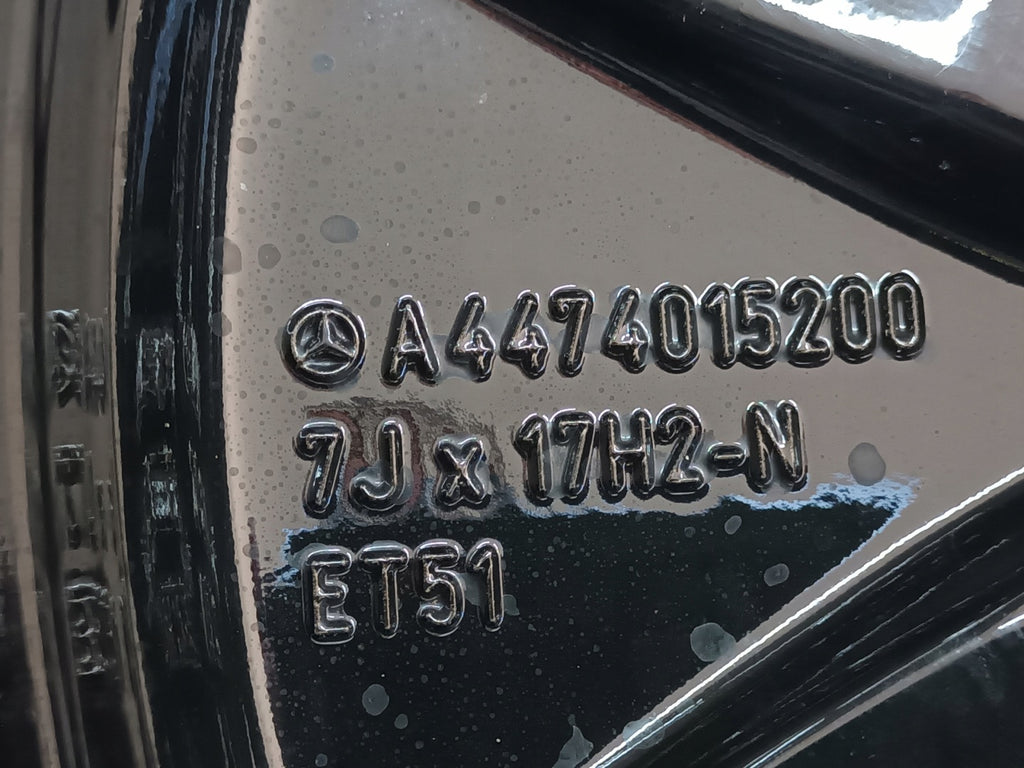 1x Alufelge 17 Zoll 7.0" 5x112 51ET A4474015200 Mercedes-Benz Vito W447 FEL5678190498kk