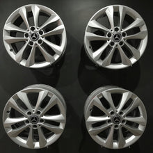 Load image into Gallery viewer, 4x Alufelge 17 Zoll 7.0" 5x112 48 5ET A2054018000 Mercedes-Benz W176 Rim Wheel FEL6601744171lt