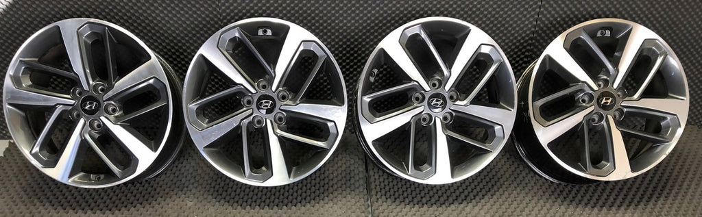 4x Alufelge 18 Zoll 7.5" 5x114.3 52910-J9300 Hyundai Kona Rim Wheel
