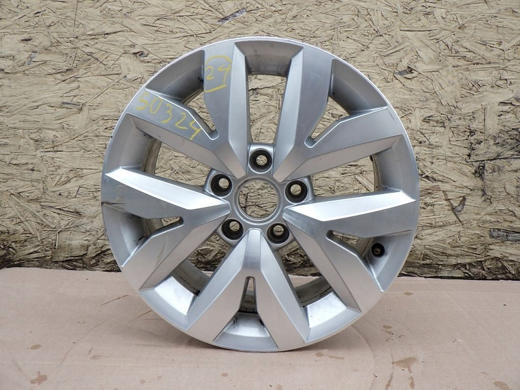 1x Alufelge 16 Zoll 6.5" 5x112 48ET 5TA601025M Vw Rim Wheel