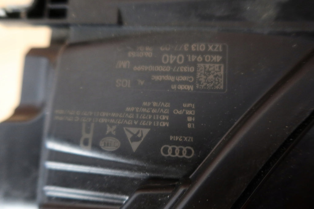 Frontscheinwerfer Audi A6 C8 4K0941040 LED Rechts Scheinwerfer Headlight